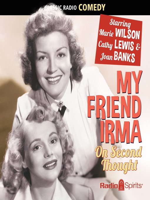 Cover image for My Friend Irma: On Second Thought